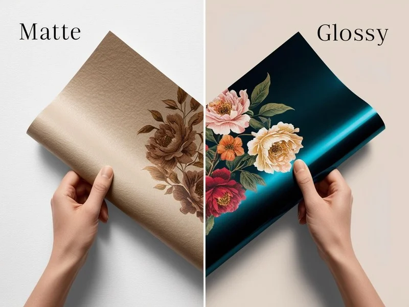 How to Choose Between Matte and Glossy Paper