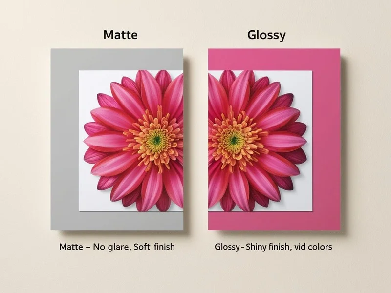 What’s the Difference Between Matte and Glossy Paper?