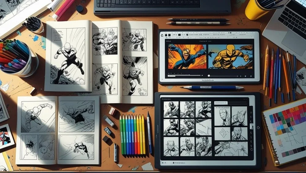 How to Make a Comic Book: From Concept to Completion