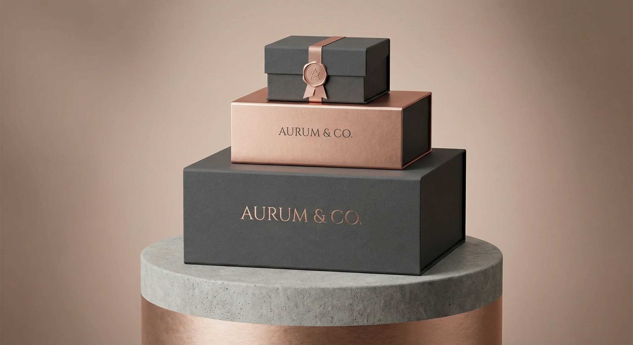 A customer opening a sleeve and tray package, demonstrating the luxury cosmetic boxes Manhattan unboxing experience.